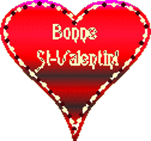 joyeuse Bonne Valentin coeur